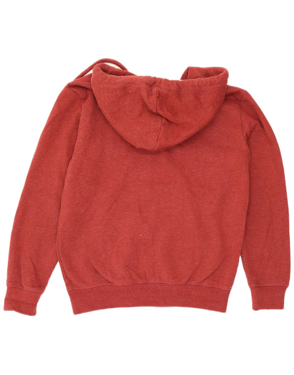 Suéter con capucha y cremallera Superdry para hombre Rojo mediano