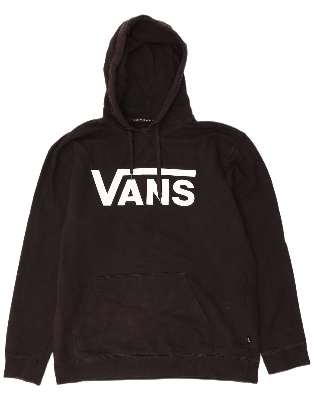 VANS Hombre Graphic Sudadera con capucha Jumper XL Negro Algodón