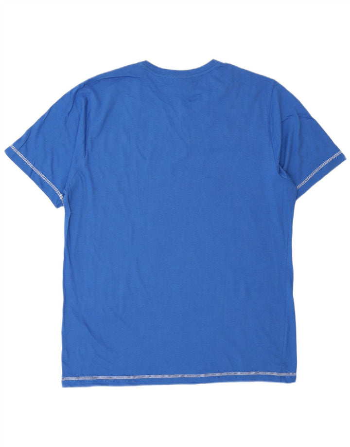 Tío Sam Camiseta gráfica para hombre Top XL Algodón azul