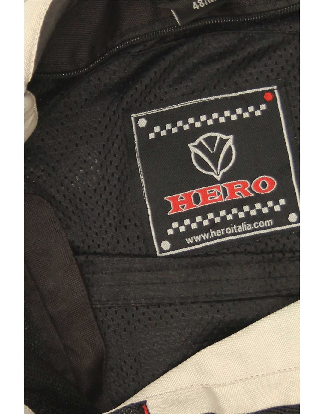 Aprilia Mens Graphic Racer Jacket UK 38 Mediano Negro Colorblock Poliéster
