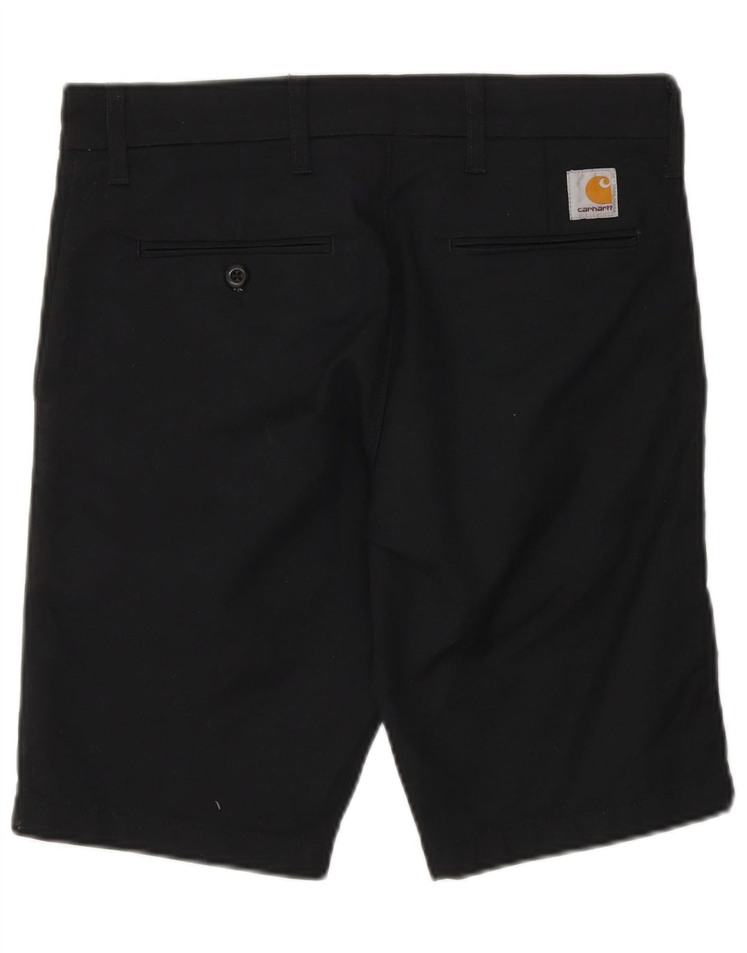 Carhartt Pantalones cortos chinos para hombre W29 Algodón negro mediano