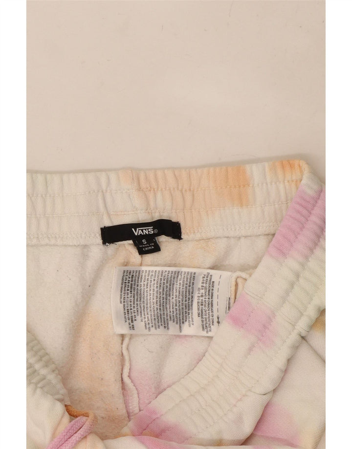 VANS Pantalones de chándal para mujer Joggers UK 10 Small Multicolor Tie Dye