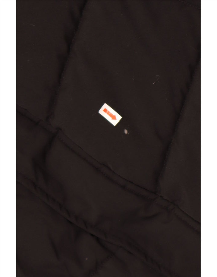 Superdry Parka con capucha y gráfico para mujer, talla 44, talla M, color negro, invierno
