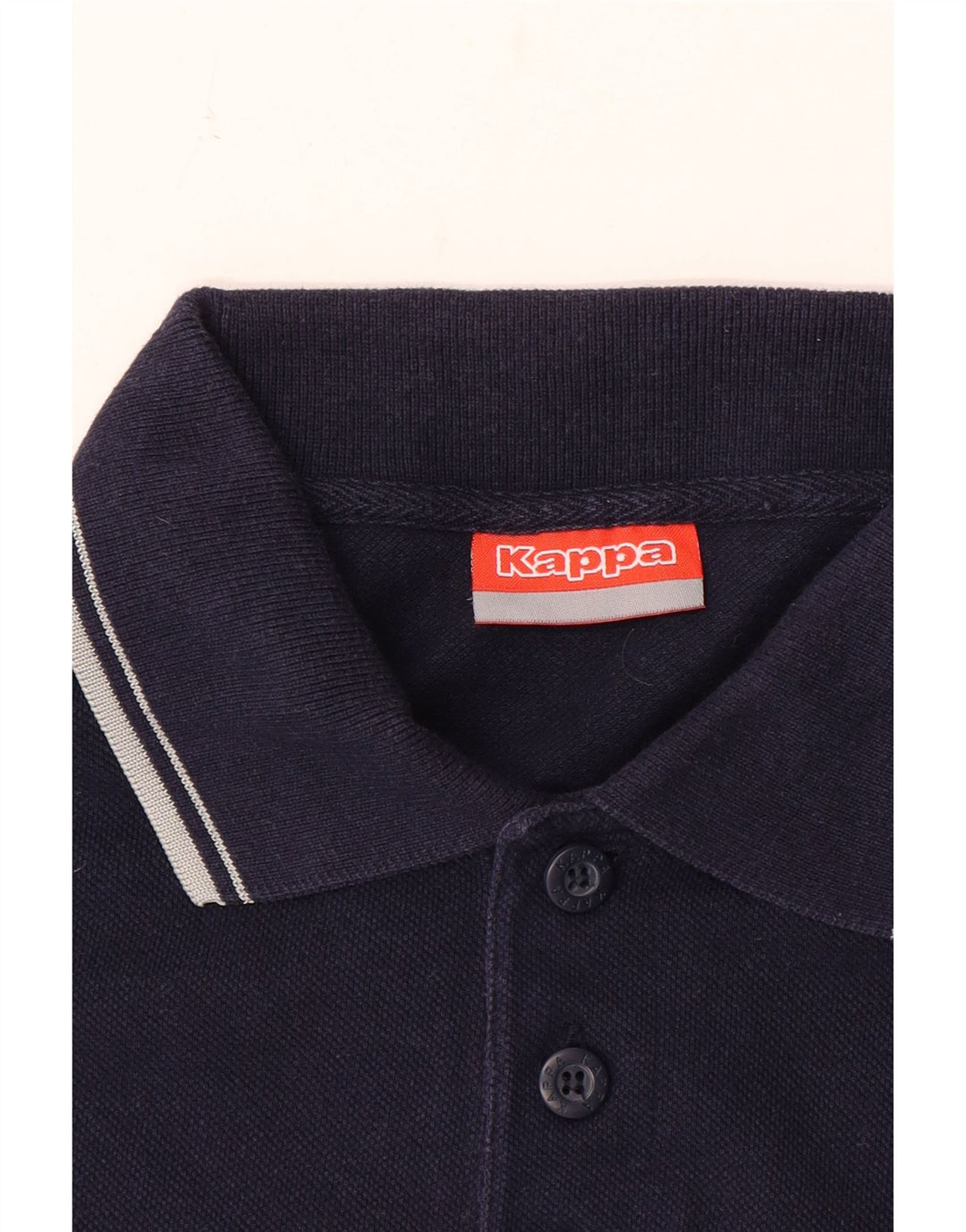 Polo Kappa Hombre Azul Marino Medio