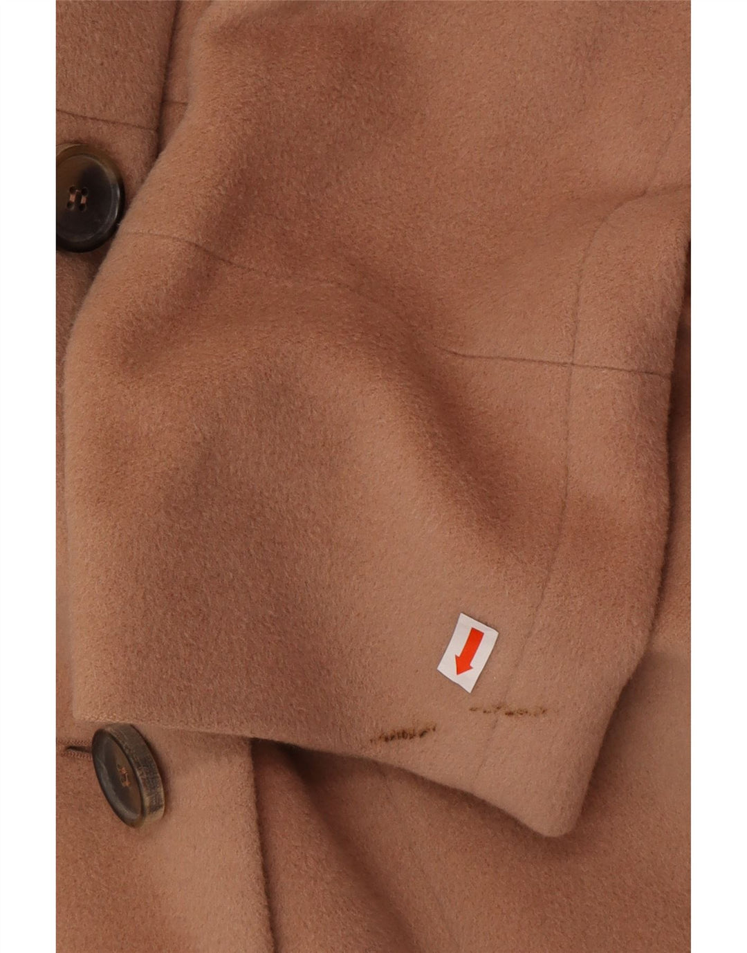 RENE LEZARD Abrigo Mujer EU 38 Lana Beige Mediana