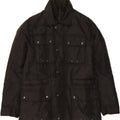 RIFLE Mens Padded Jacket UK 38 Medium Black Polyester Vintage Rifle and Second-Hand Rifle from Messina Hembry 