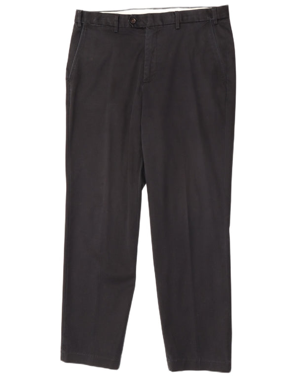 Marks & Spencer Pantalones de traje a medida para hombre W34 L31 Algodón negro