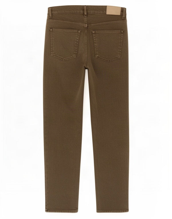 Zara Mens Slim Jeans EU 42 Large W32 L30 Algodón Verde