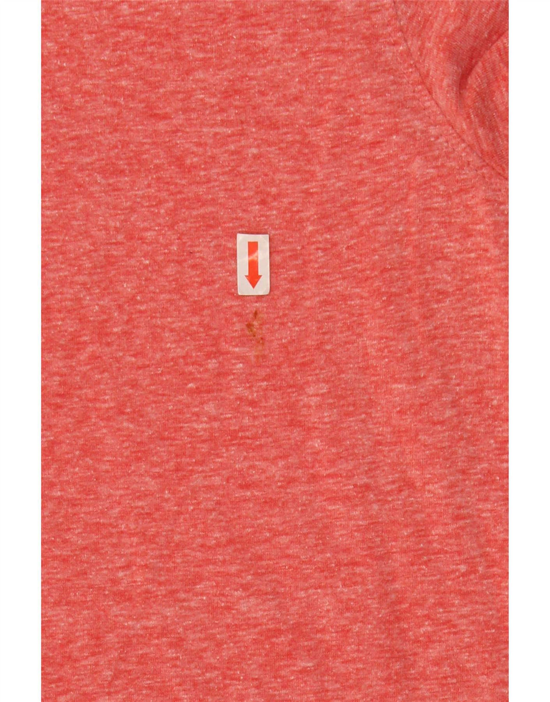 Tommy Hilfiger Camiseta Regular Fit para Hombre Top XL Poliéster Moteado Rojo