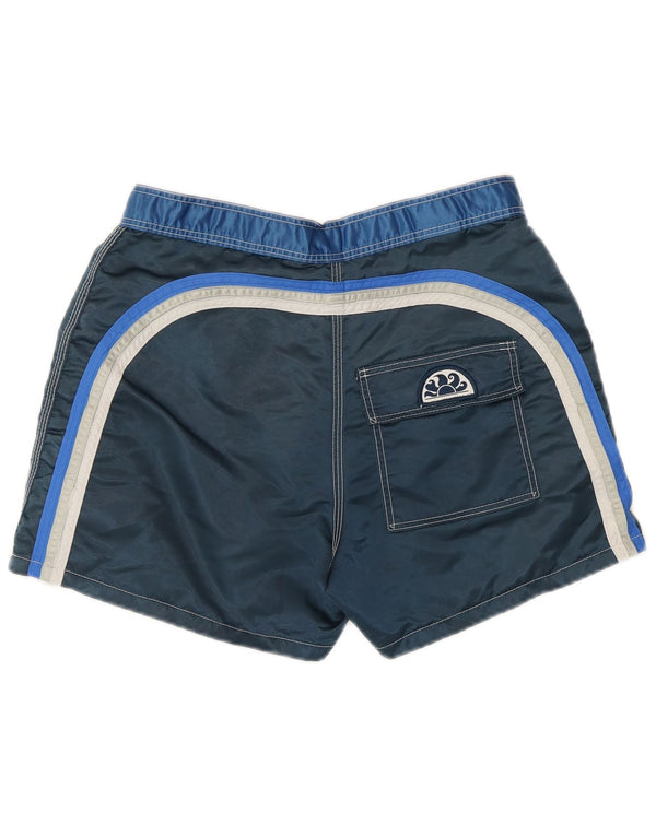 Sundek Bañador para niño 11-12 años Azul Marino Color Block Nylon