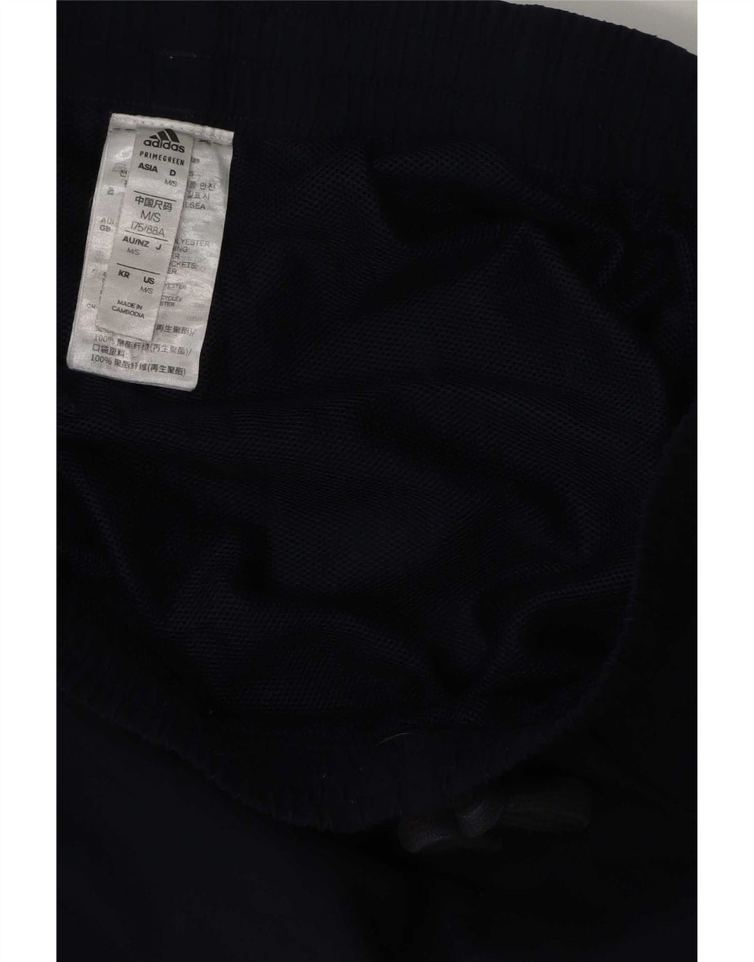 Pantalón Corto Deportivo Adidas Hombre Medio Azul Marino Poliéster