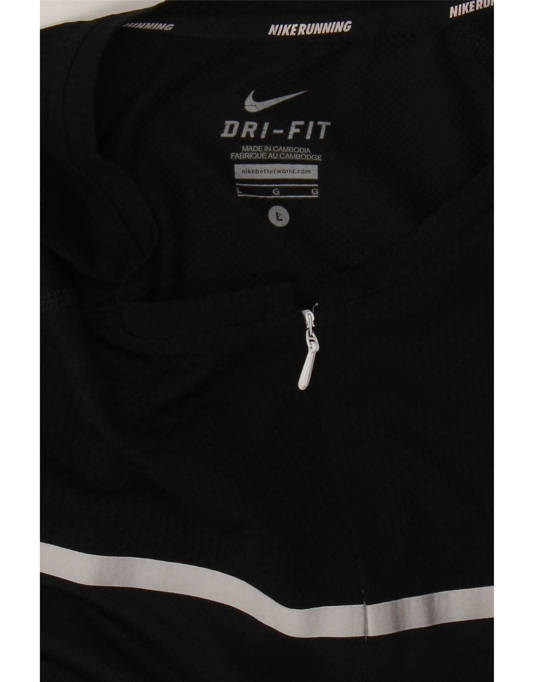 Nike - Camiseta sin mangas Dri Fit para mujer, talla 40, color negro