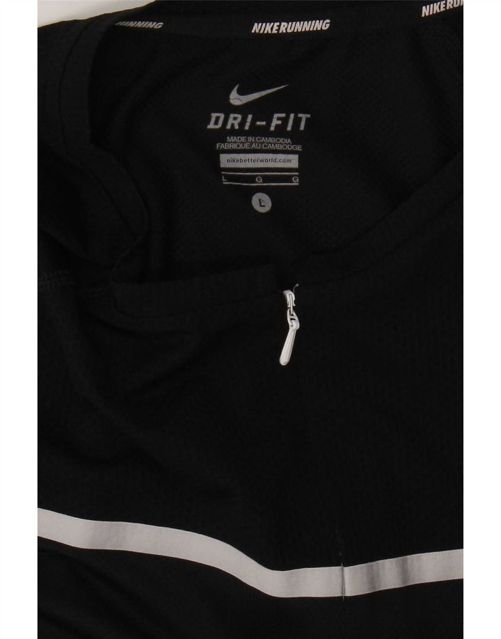 Nike - Camiseta sin mangas Dri Fit para mujer, talla 40, color negro