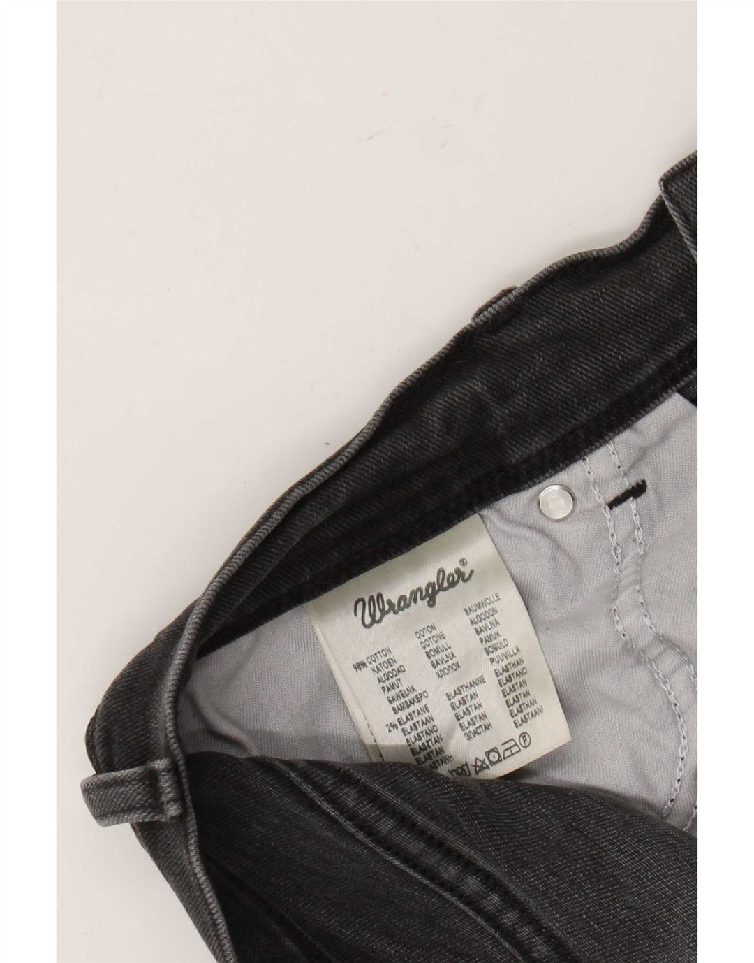 Wrangler Vaqueros rectos Texas para hombre W33 L32 Algodón gris