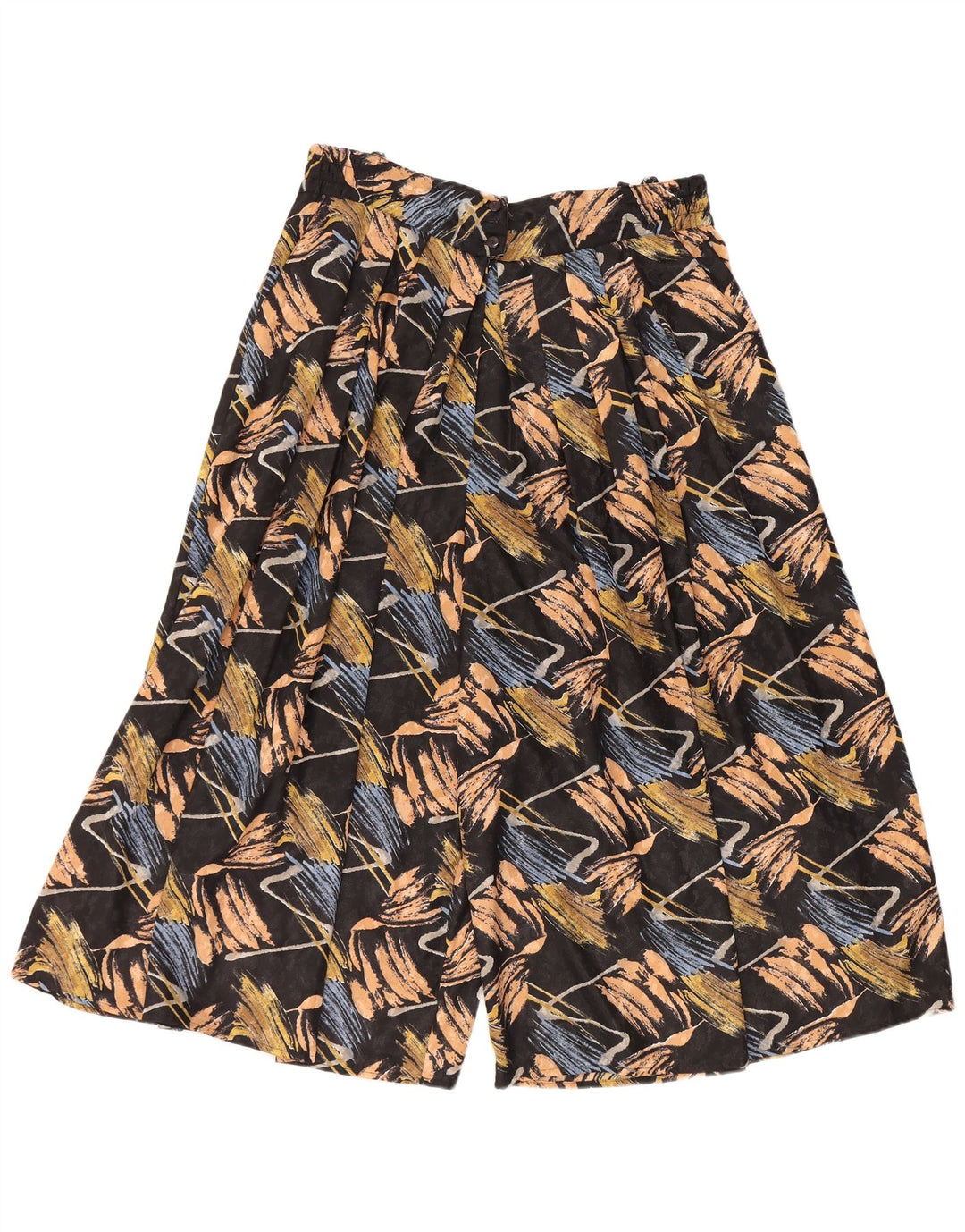 GOLDEN GATE Pantalones cortos de cintura alta para mujer EU 46 XL W34 L20 Negro