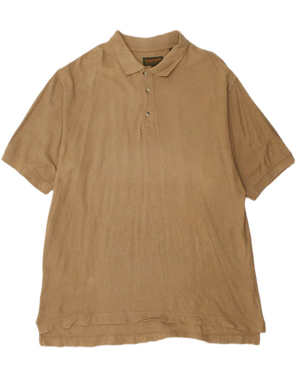 TIMBERLAND Polo Hombre 2XL Algodón Marrón