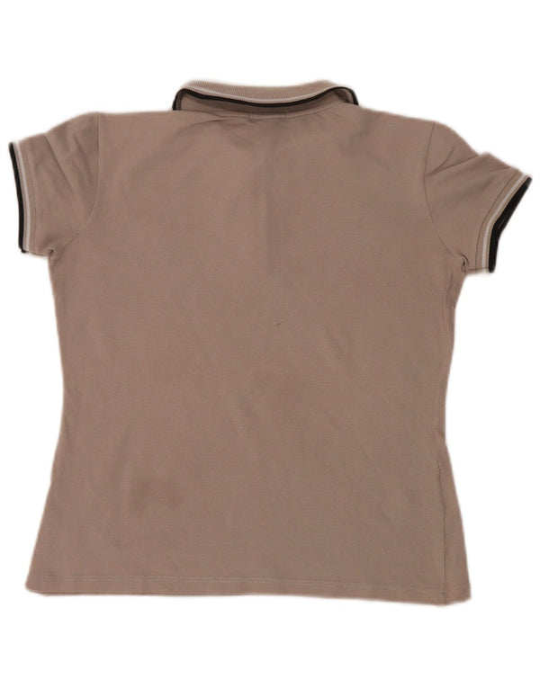 Fred Perry Polo para mujer UK 42 Algodón gris medio