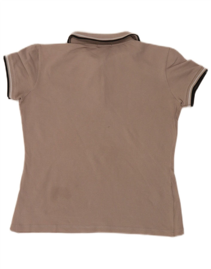 Fred Perry Polo para mujer UK 42 Algodón gris medio