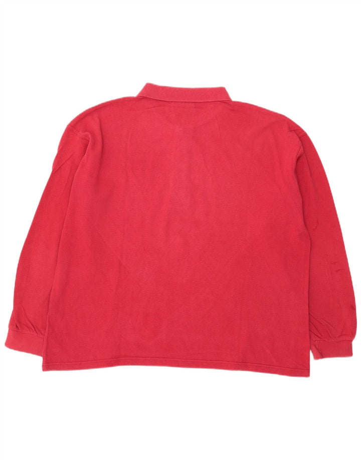 Kappa Polo Manga Larga Hombre XL Rojo