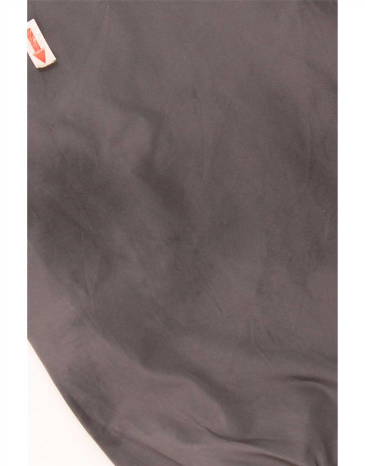 Champion Chaqueta impermeable con capucha gráfica para hombre UK 42 XL Poliéster gris