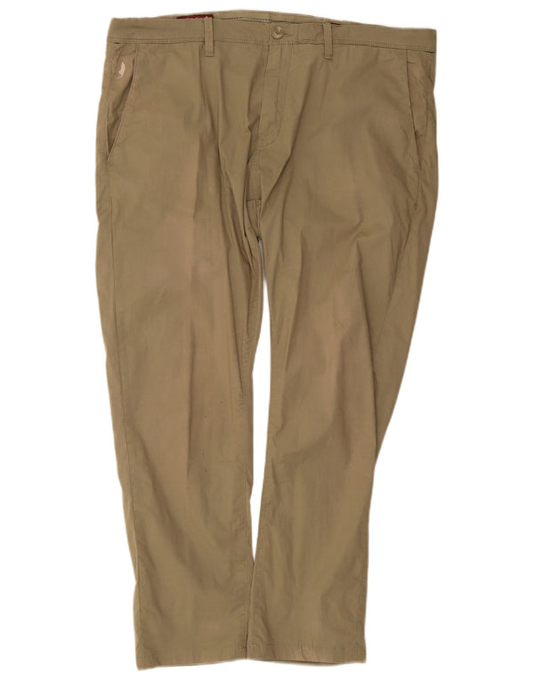 Marlboro Classics Pantalón chino recto para hombre EU 54 2XL W38 L28 Caqui