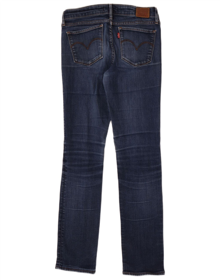 LEVI'S Jeans ajustados desgastados 712 para mujer W27 L30 Algodón azul