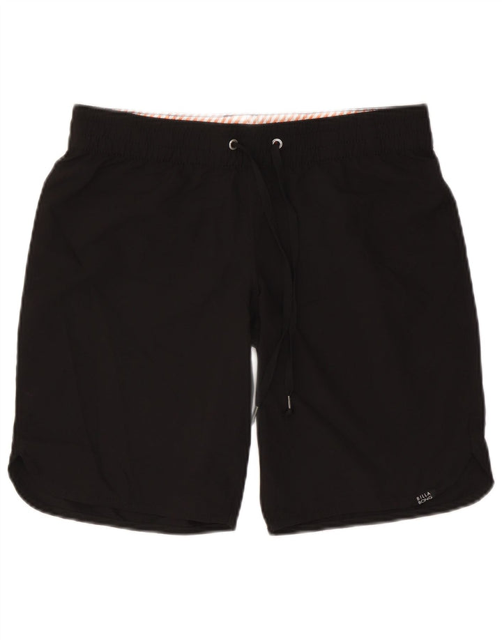 Billabong - Bañador gráfico para mujer, talla 10, poliéster negro grande