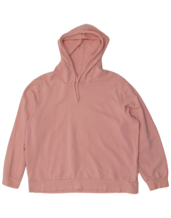 Marks & Spencer - Sudadera con capucha para mujer, talla 40, XL, algodón rosa