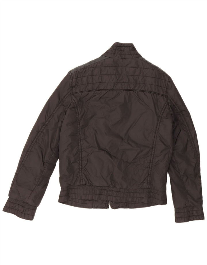 Gas Mens Bomber Chaqueta Acolchada UK 36 Small Negro
