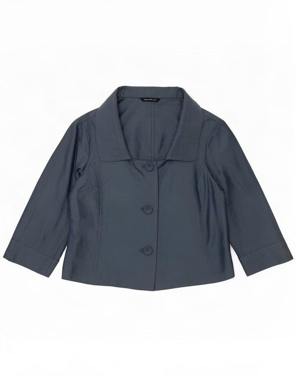 Penny Black Top Bolero de manga 3/4 para mujer UK 42 Azul medio