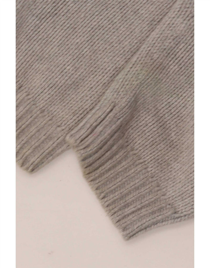 Jersey Gap Hombre con Cremallera y Cuello XL Algodón Gris