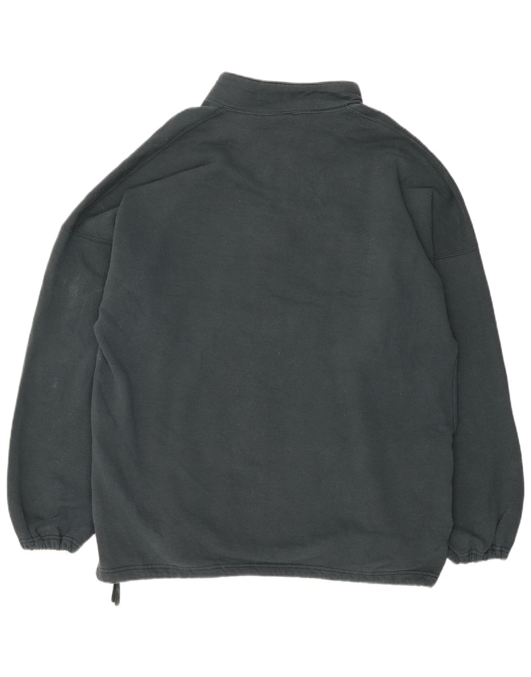 RUSSELL ATHLETIC Sudadera con cuello y cremallera para hombre Jersey 2XL Algodón azul