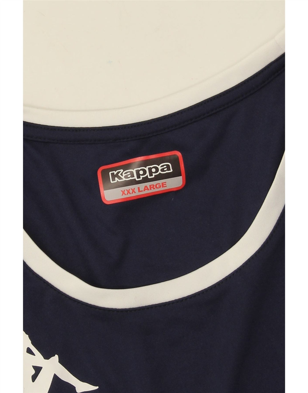 Kappa Hombre Chaleco Top 3XL Azul Marino Poliéster