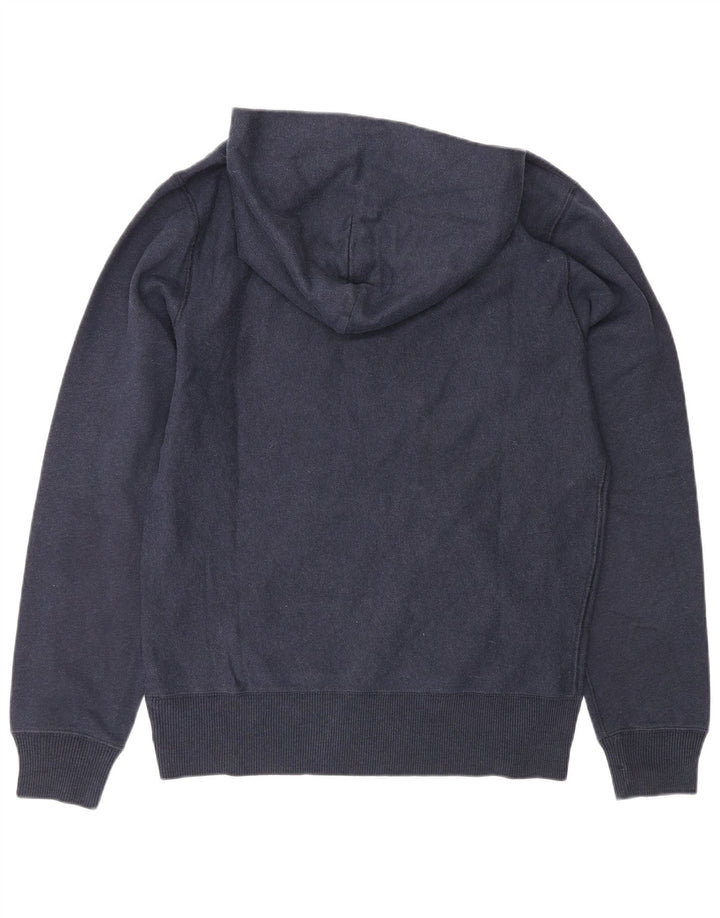 Woolrich Jersey Con Capucha Gráfica Para Hombre Azul Marino Mediano