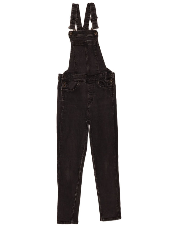 Jack Wills Peto para mujer Slim Jeans UK 10 Small W28 L26 Algodón negro