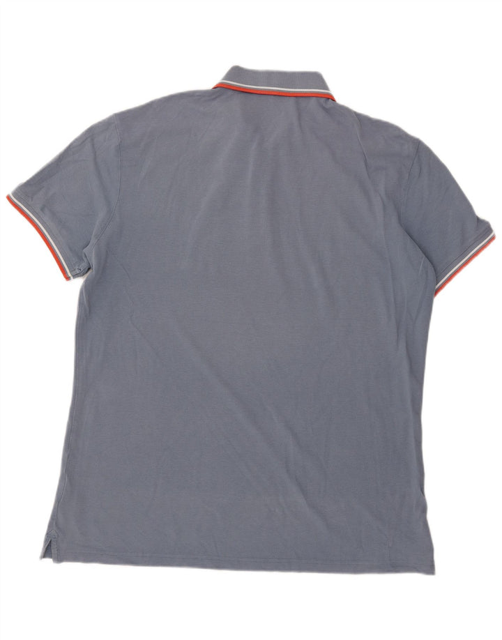 Diadora Polo Hombre 2XL Algodón Azul