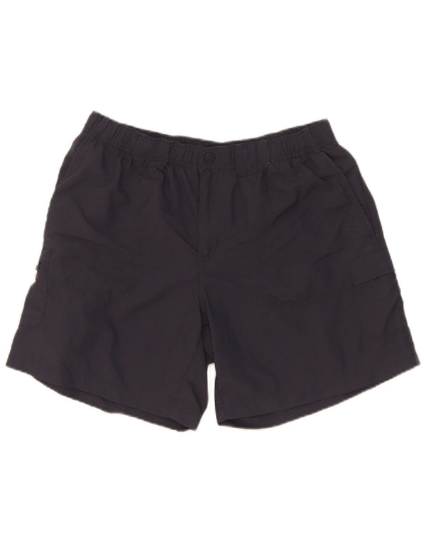 Columbia Shorts Cargo Para Hombre Pequeños W29 Nylon Gris