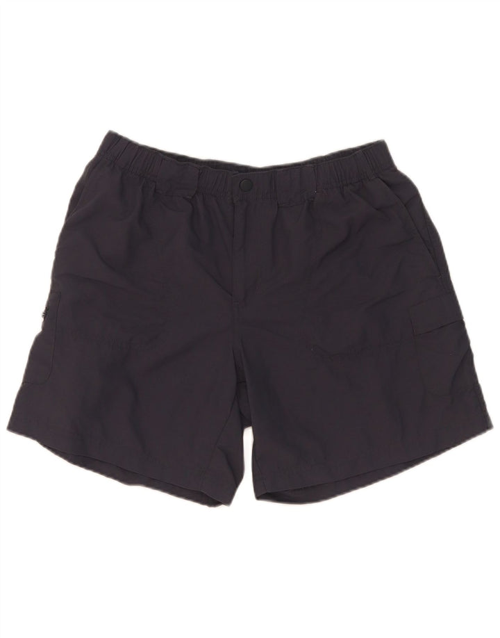Columbia Shorts Cargo Para Hombre Pequeños W29 Nylon Gris