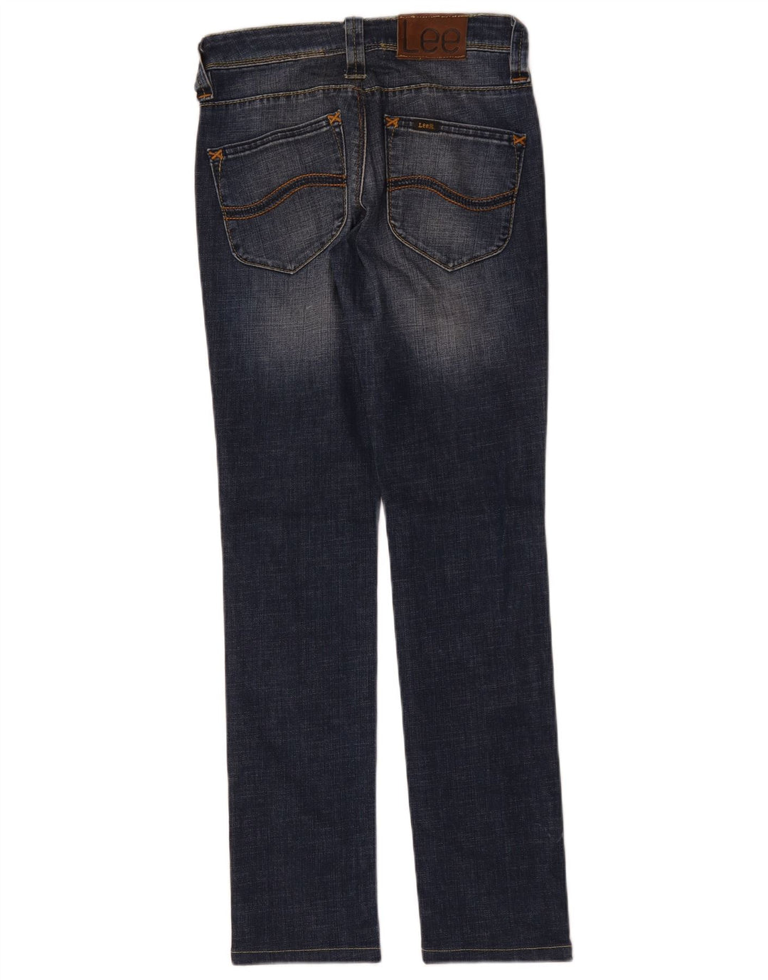 Vaqueros Lee Mujer Slim W27 L30 Algodón Azul