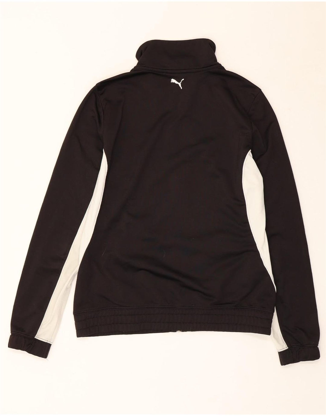 Puma - Chaqueta de chándal para mujer, talla 40, talla grande, color negro, poliéster