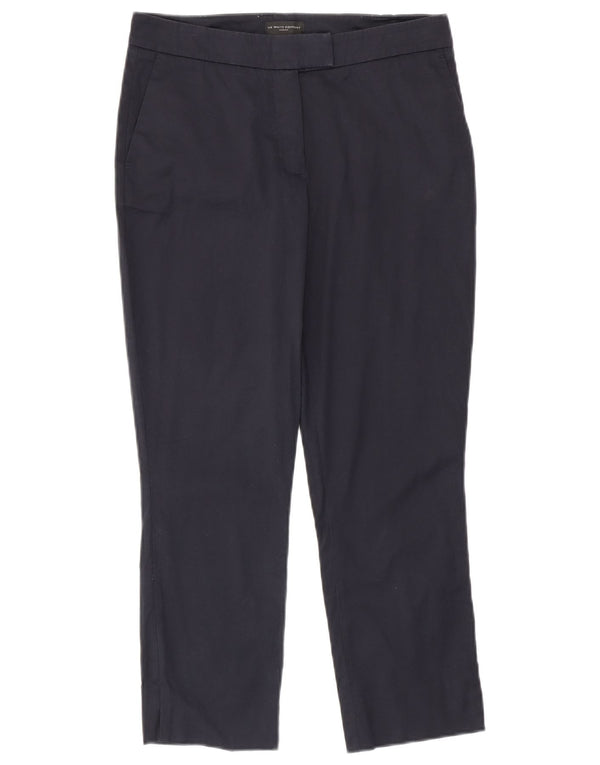 The White Company Pantalones chinos ajustados para mujer UK 8 Small W28 L25 Azul marino