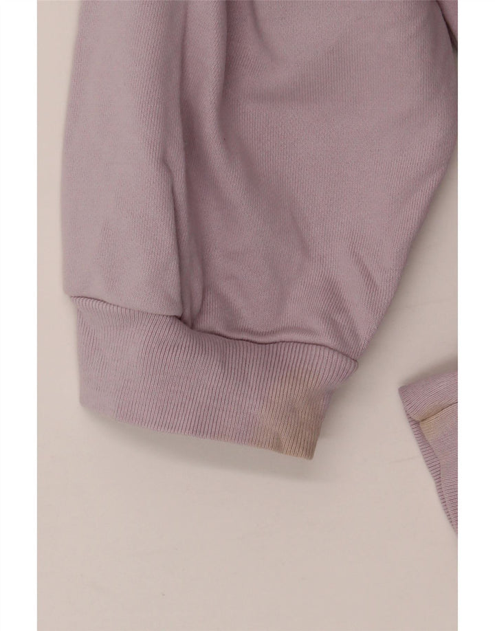 ALL SAINTS Sudadera con gráfico extragrande para mujer UK 10 Small Purple