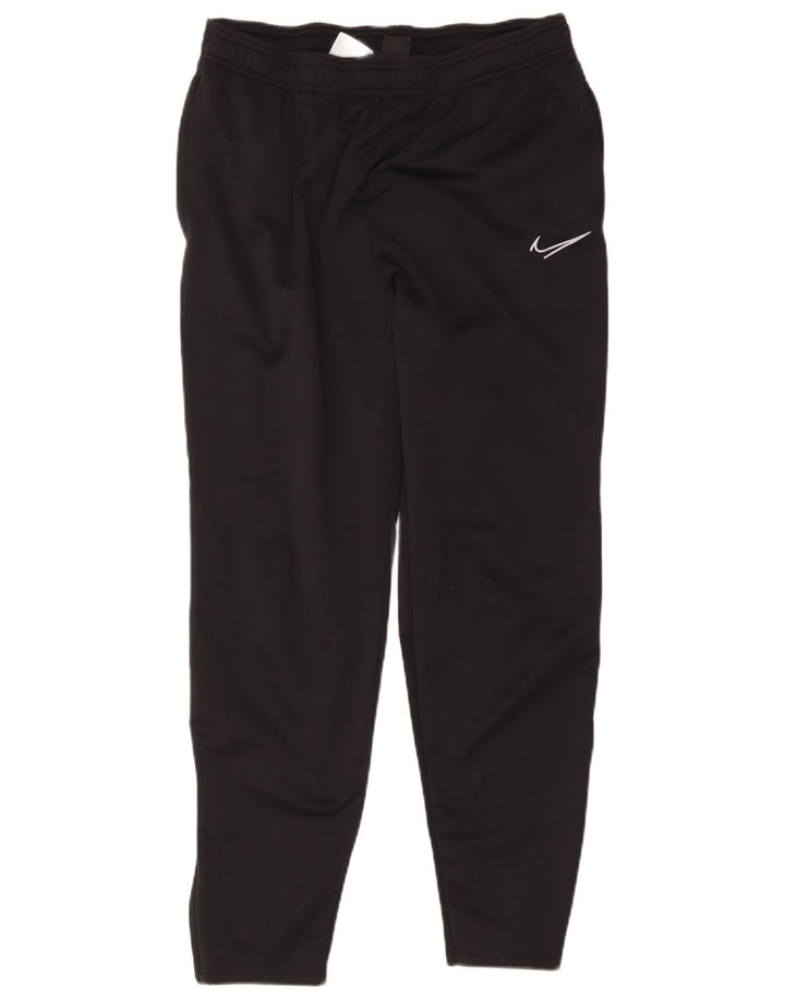 Nike - Pantalón de chándal para hombre, talla grande, poliéster negro