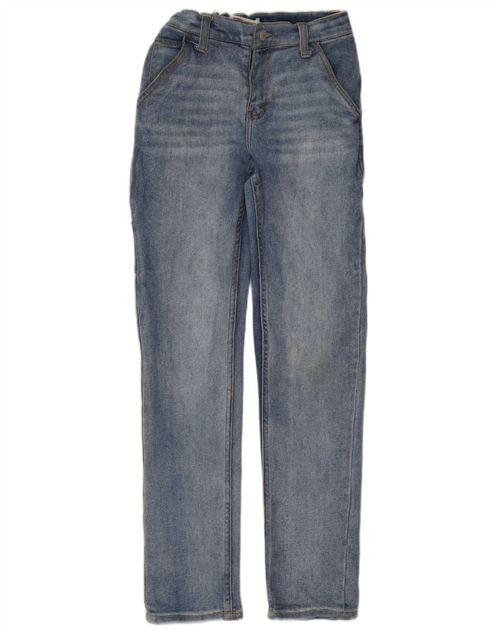 LEVI'S Boys Regular Fit Cargo Jeans 11-12 Years W26 L28 Blue Cotton
