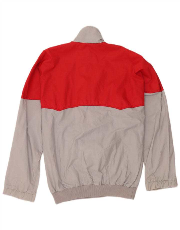 K-Way Hombre Jersey Chándal Chaqueta superior Poliéster con bloques de color rojo medio