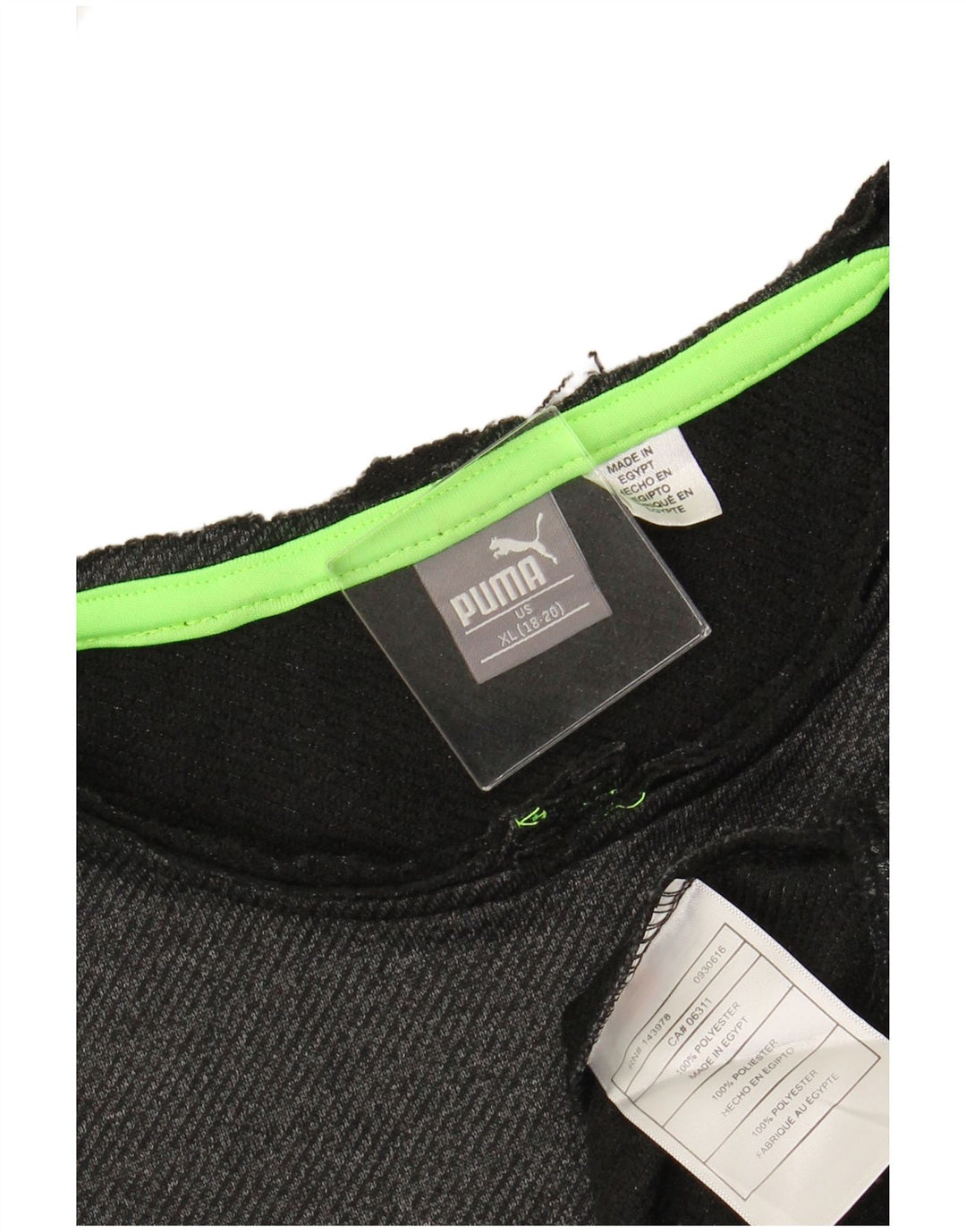 PUMA Sudadera para niño Jumper 15-16 años XL Gris Poliéster