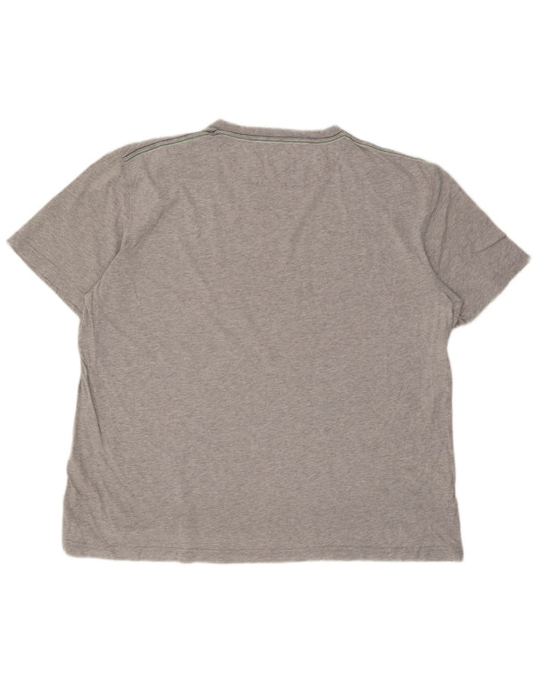 La Martina Camiseta Hombre Top 4XL Gris Moteado