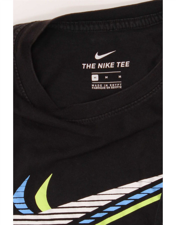 Nike Camiseta gráfica para hombre, parte superior mediana negra