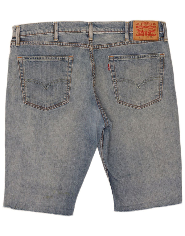 Levi's Mens 511 Slim Fit Denim Shorts W38 XL Algodón Azul