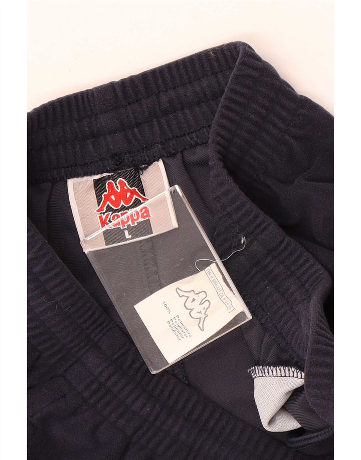 Pantalón De Chándal Kappa Hombre Large Azul Marino Poliéster